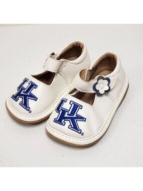 Team Squeaks UK Kentucky Baby Girls Squeaker Shoes Size 4